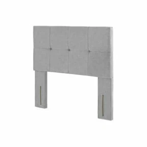 A diagram of a deep headboard with detachable legs. The image highlights the supportive construction and the convenience of the easy access legs.