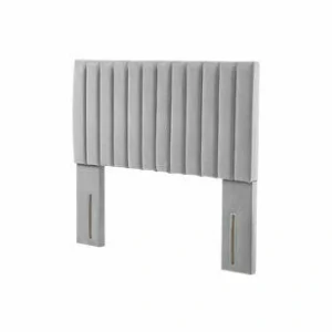 A diagram of a deep headboard with detachable legs. The image highlights the supportive construction and the convenience of the easy access legs.