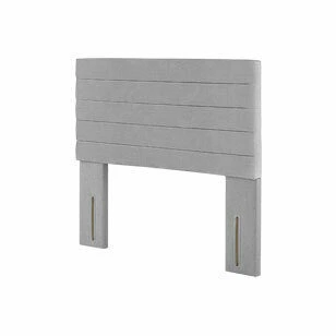 A diagram of a deep headboard with detachable legs. The image highlights the supportive construction and the convenience of the easy access legs.