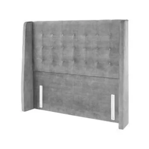 A diagram of a deep, winged headboard. The image highlights the supportive construction and the enhanced comfort.