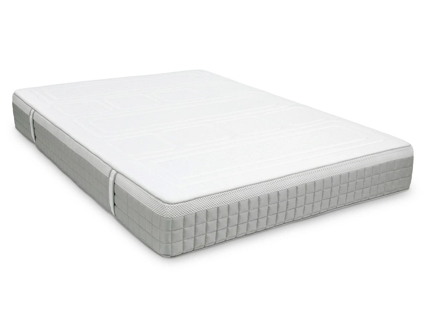 A screenshot of the Breasley Uno E-Volve Sleep Memory 4000 mattress product page. The page shows a full-size mattress and highlights key features such as a 5-year guarantee, CertiPUR-EU foam, and its firm sleeping surface.