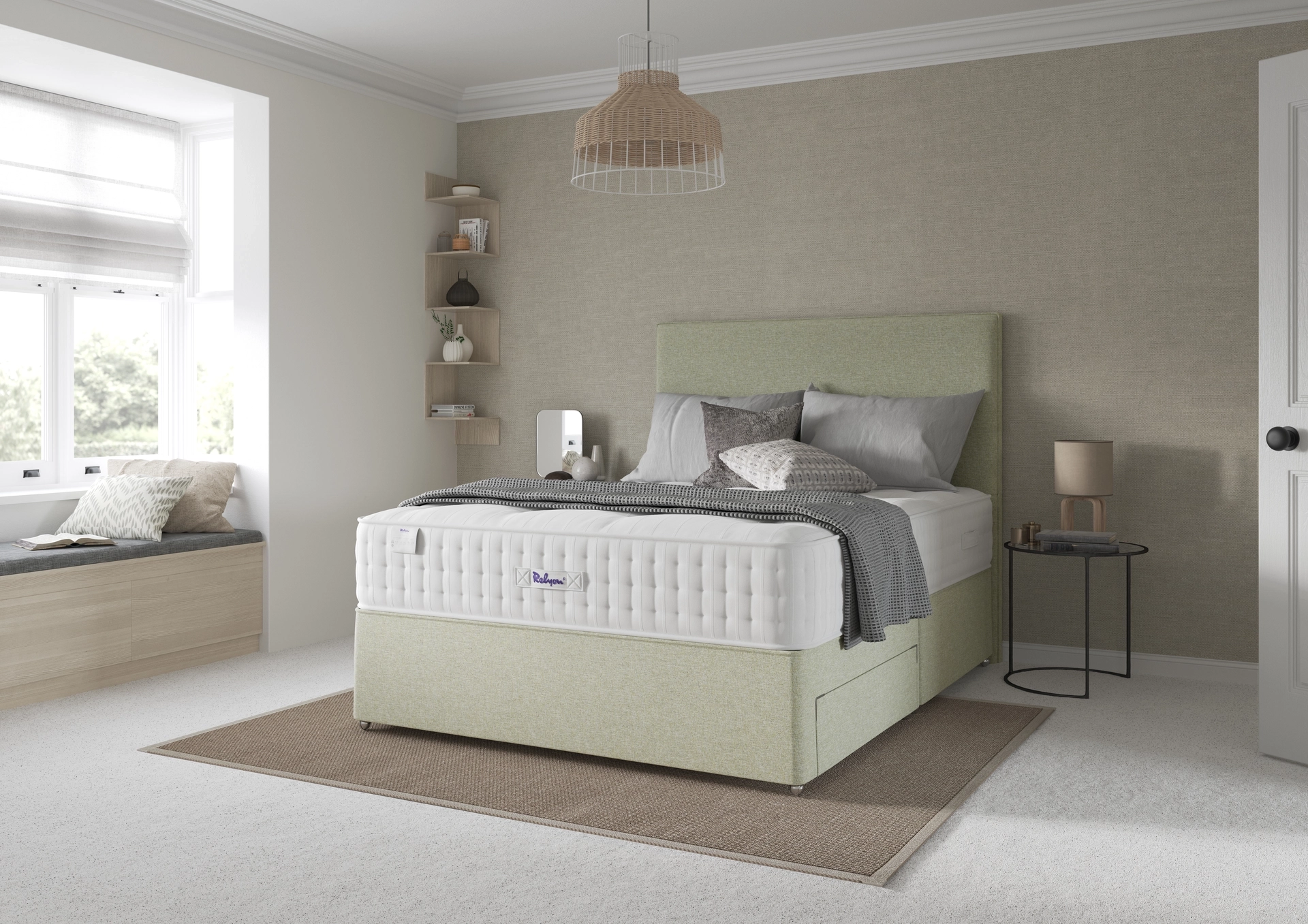 Heyford Ortho 1500-Cutout-Mattress
