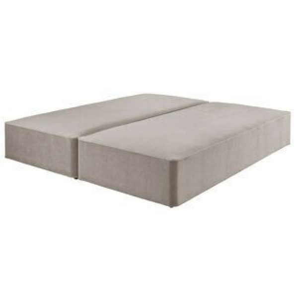 A diagram of a premium sprung divan base, showing a cross-section of its internal springs extending to the edge of the base. The image highlights the supportive construction.