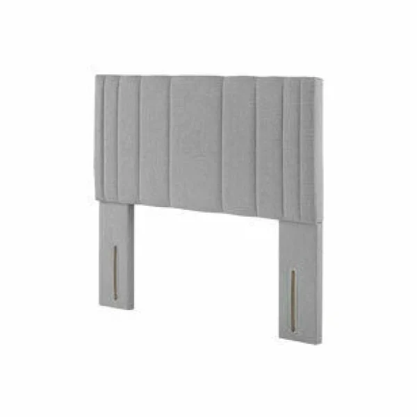 A diagram of a deep headboard with detachable legs. The image highlights the supportive construction and the convenience of the easy access legs.