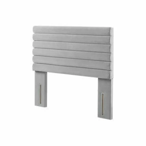 A diagram of a deep headboard with detachable legs. The image highlights the supportive construction and the convenience of the easy access legs.