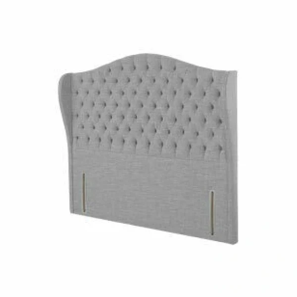 A diagram of a deep, winged headboard. The image highlights the supportive construction and the enhanced comfort.