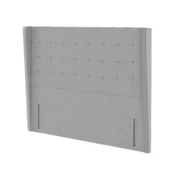 A diagram of a deep, winged headboard. The image highlights the supportive construction and the enhanced comfort.